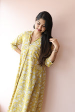 Sana Handblock Cotton Feeding - Friendly Maternity Dress | Noor collectionALL US WOMENmaternity and feeding