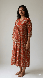 Sarayu |Soft Cotton Maternity & Feeding kurthiALL US WOMENmaternity and feeding