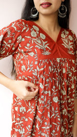 Sarayu |Soft Cotton Maternity & Feeding kurthiALL US WOMENmaternity and feeding