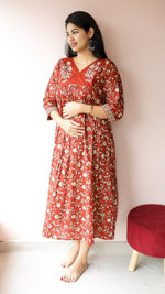 Sarayu |Soft Cotton Maternity & Feeding kurthiALL US WOMENmaternity and feeding