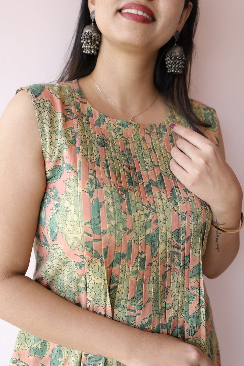 Sitara Handblock Cotton Maternity & Feeding Dress | Noor collectionALL US WOMENmaternity and feeding