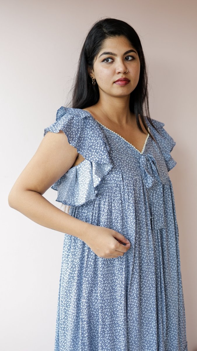 Slate | Rayon Feeding DressALL US WOMENmaternity and feeding