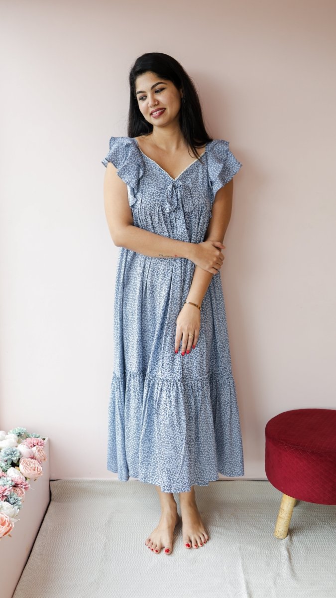 Slate | Rayon Feeding DressALL US WOMENmaternity and feeding