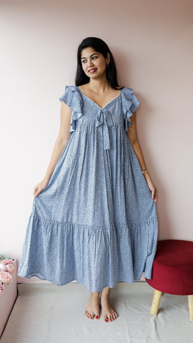 Slate | Rayon Feeding DressALL US WOMENmaternity and feeding
