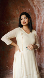 Solène |Ivory Zardozi Kurta | ÉLAN PremièreALL US WOMENmaternity and feeding