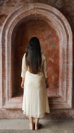 Solène |Ivory Zardozi Kurta | ÉLAN PremièreALL US WOMENmaternity and feeding
