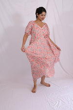 Sunlit Stroll Dress – Passeo Collection | Comfortable Hakoba Cotton Day Dress for MomsALL US WOMENmaternity and feeding