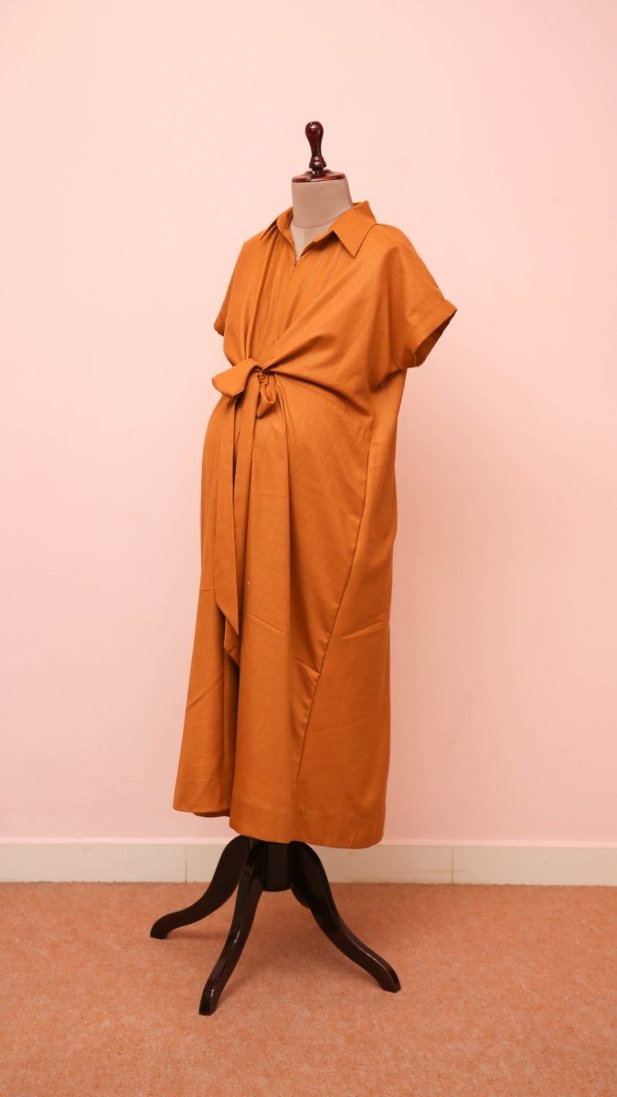 Tamarind tie dress|Maternity|Fruitful journey|All us womenALL US WOMENmaternity and feeding