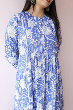 Tara Handblock Cotton Maternity & Nursing Dress with Pockets | Noor collectionALL US WOMENmaternity and feeding