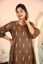 Taupe|Feeding kurti|La la land|All Us WomenALL US WOMENmaternity and feeding