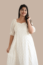 Timeless polka dress|Fountain of hope|Feeding.ALL US WOMENmaternity and feeding