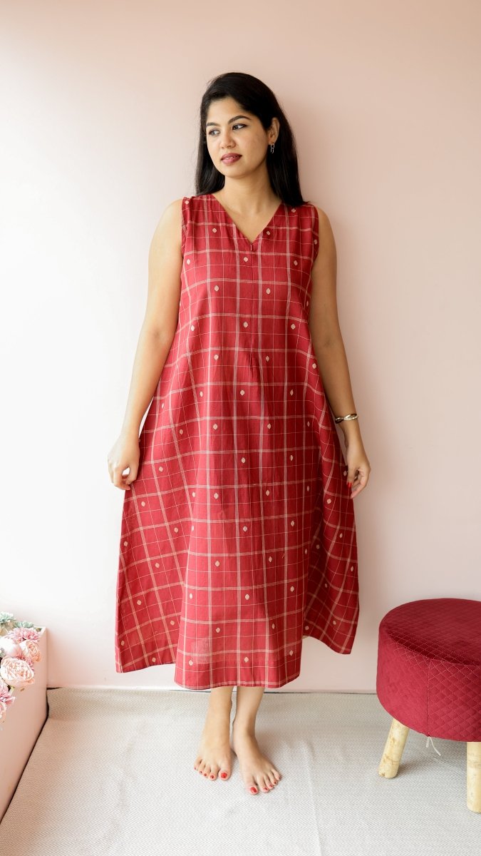 Tungaa |South Cotton Maternity&Feeding Dress – ALL US WOMEN