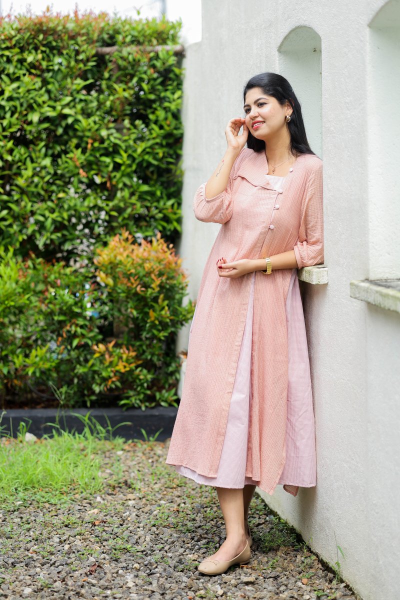 Ube Cheesecake |Maternity Dress with Overlay & Feeding Zip | Hearth CollectionALL US WOMENmaternity and feeding