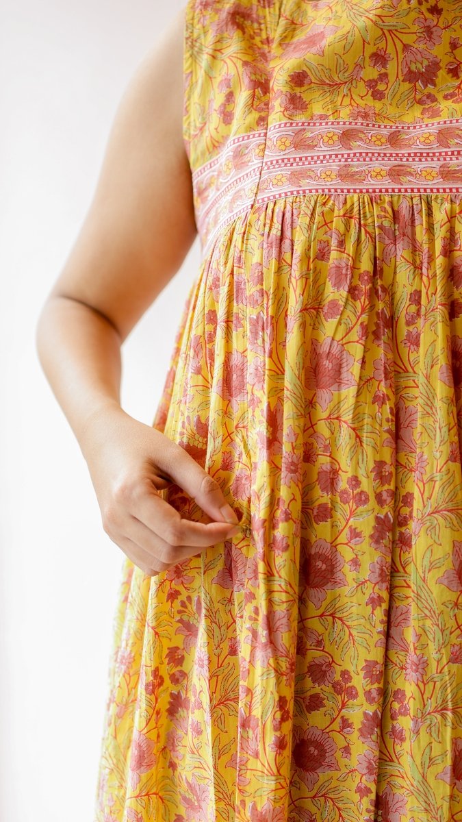 Vasanti |Soft Cotton Maternity & Feeding DressALL US WOMENmaternity and feeding