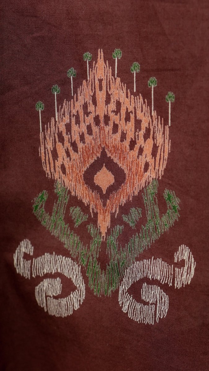 Yamuna — Cotton Ikat-Print maternity and feeding DressALL US WOMENmaternity and feeding