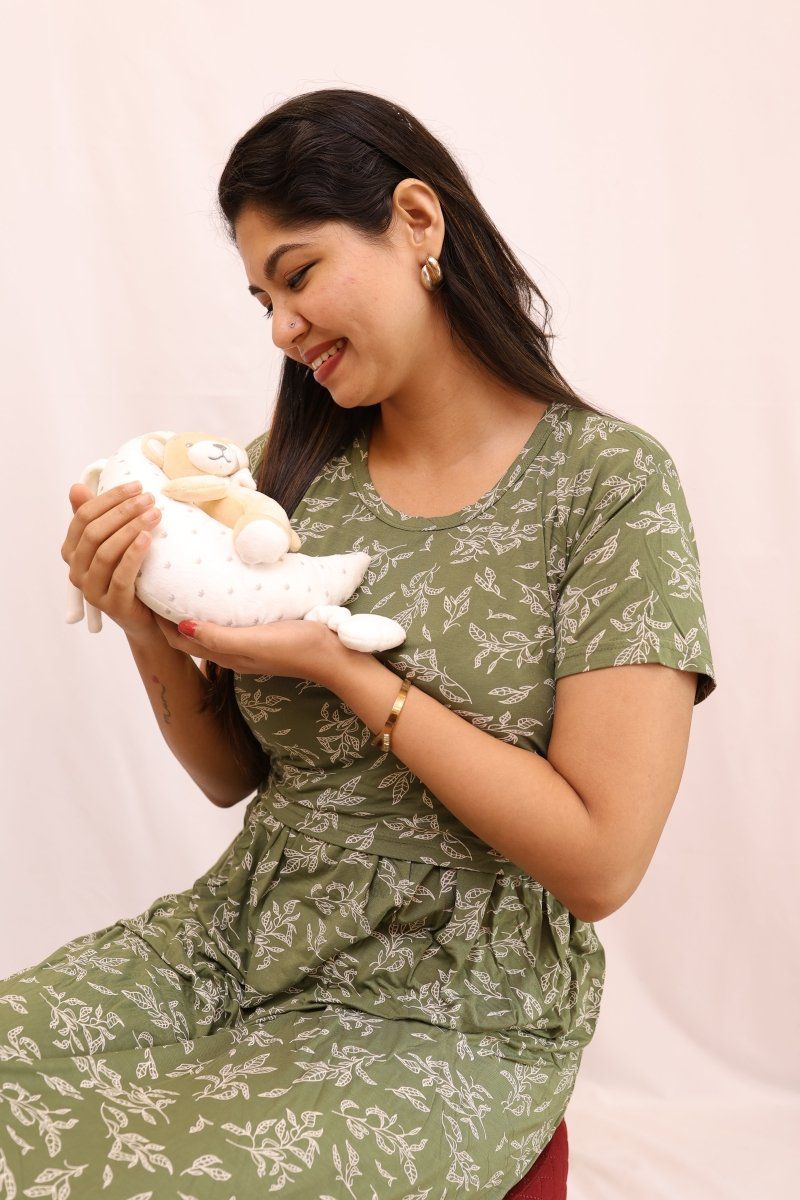 ZEN NEST 0| LOUNGE DRESS| ZIPLESS|ALLUSWOMENALL US WOMENmaternity and feeding