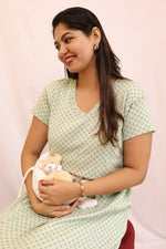 ZEN NEST D | LOUNGE DRESS| ZIPLESS|ALLUSWOMENALL US WOMENmaternity and feeding