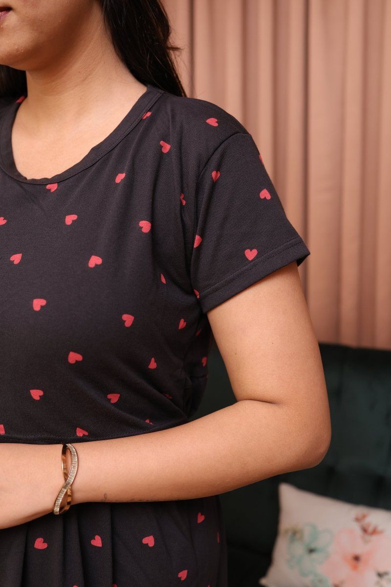 ZEN NEST F | LOUNGE DRESS| ZIPLESS|ALLUSWOMENALL US WOMENmaternity and feeding