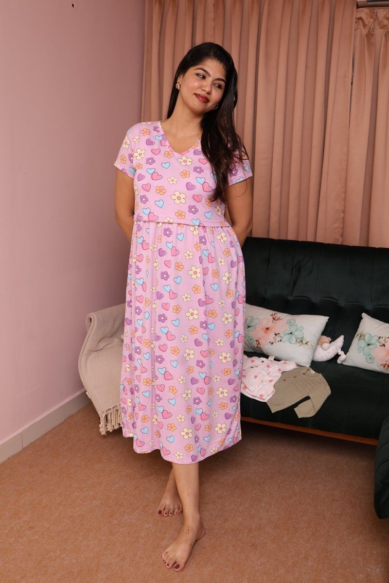 ZEN NEST I| LOUNGE DRESS| ZIPLESS|ALLUSWOMENALL US WOMENmaternity and feeding