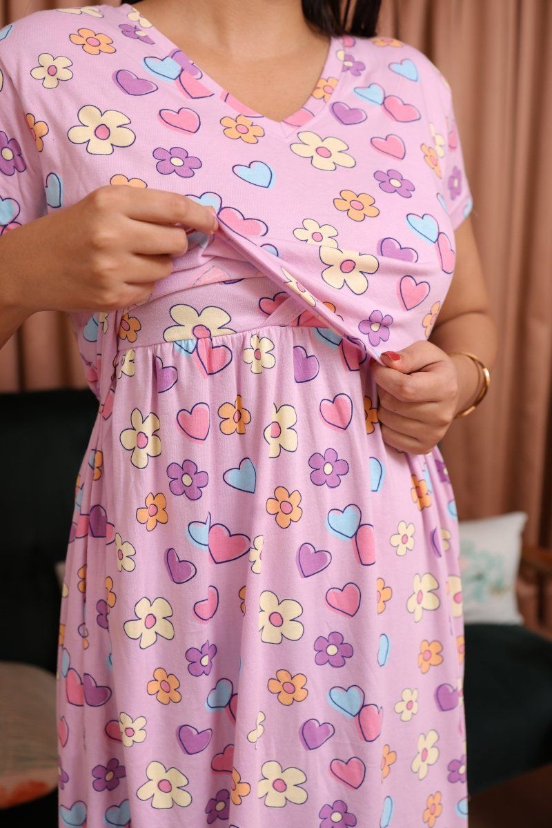 ZEN NEST I| LOUNGE DRESS| ZIPLESS|ALLUSWOMENALL US WOMENmaternity and feeding