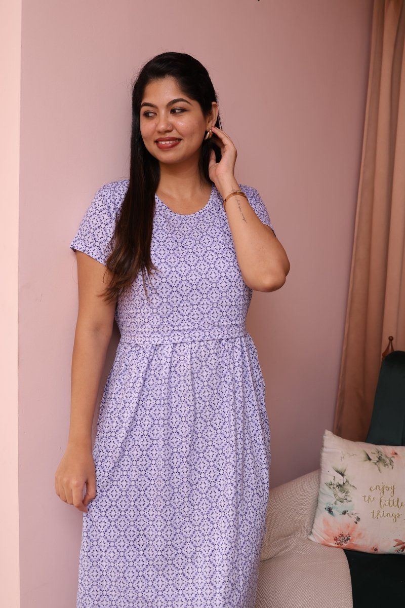 ZEN NEST L| LOUNGE DRESS| ZIPLESS|ALLUSWOMENALL US WOMENmaternity and feeding