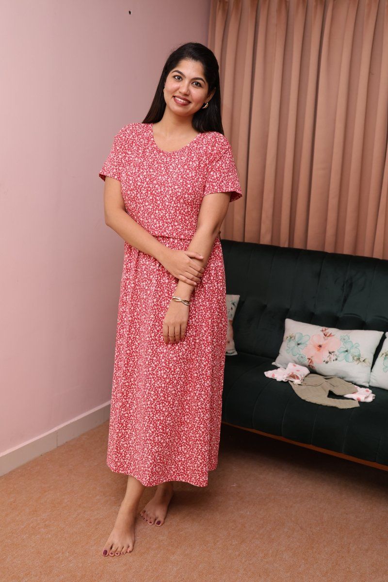 ZEN NEST M| LOUNGE DRESS| ZIPLESS|ALLUSWOMENALL US WOMENmaternity and feeding