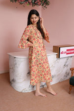 Ziya Handblock Cotton Feeding - Friendly Maternity |Noor All us womenALL US WOMENmaternity and feeding