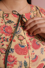 Ziya Handblock Cotton Feeding - Friendly Maternity |Noor All us womenALL US WOMENmaternity and feeding